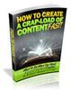 Thumbnail How to Create a Crapload of Content Fast Thumbnail How to Create a Crapload of Content Fast